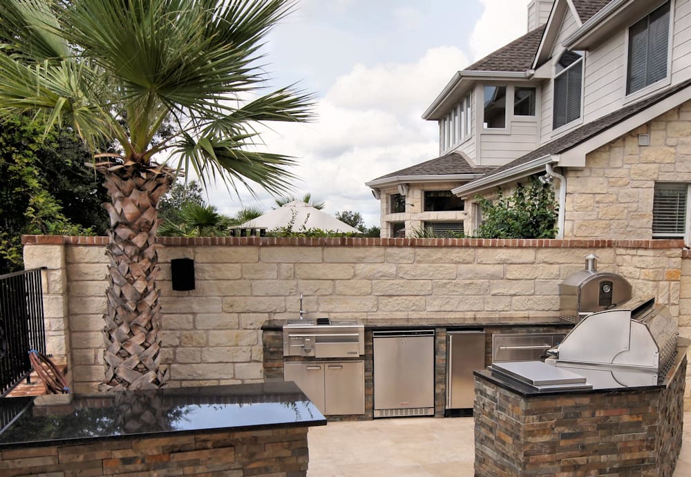 Click to view outdoor additions surrounding Austin from Kitchens by Bell.